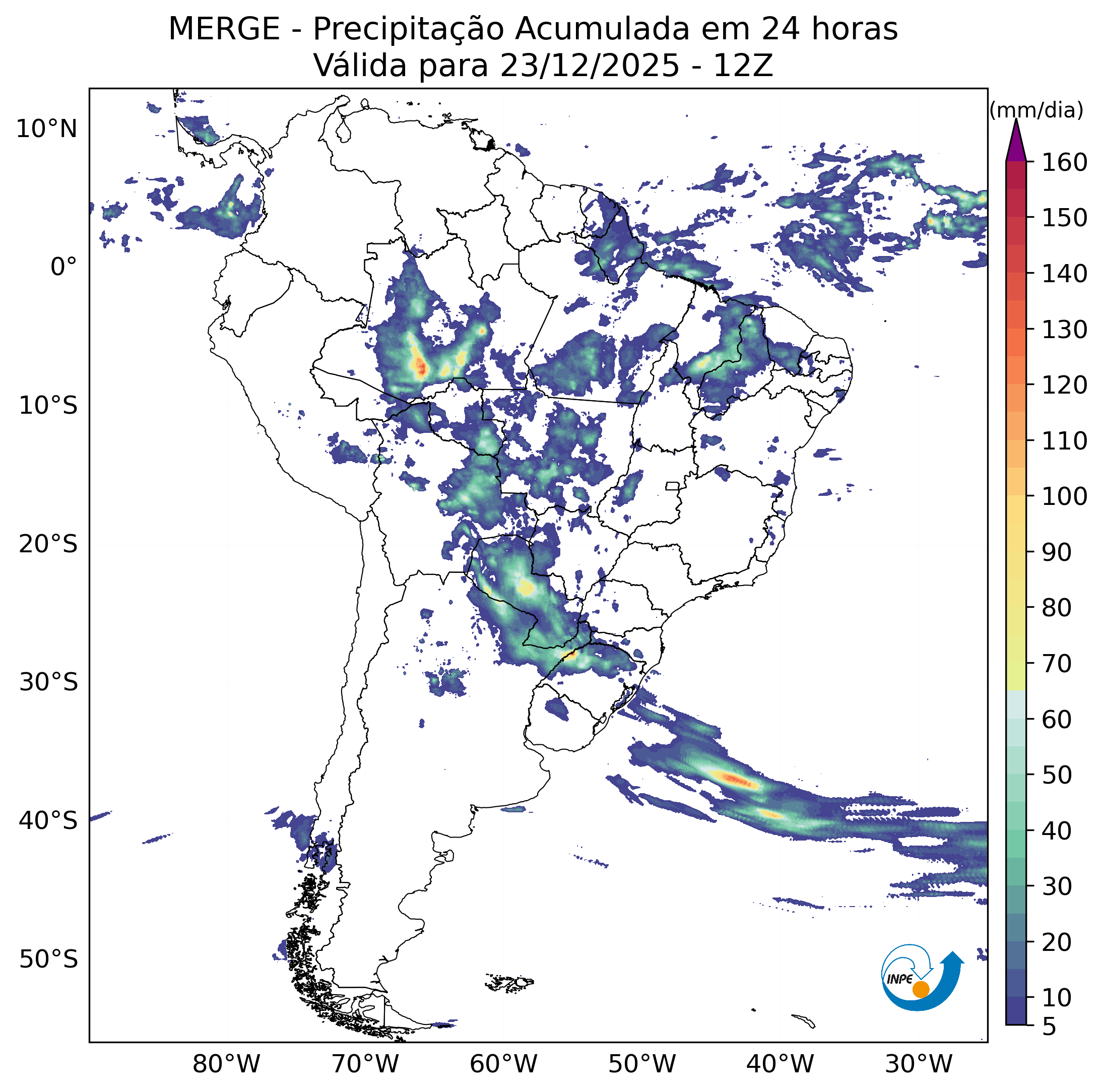 Preciptação Observada