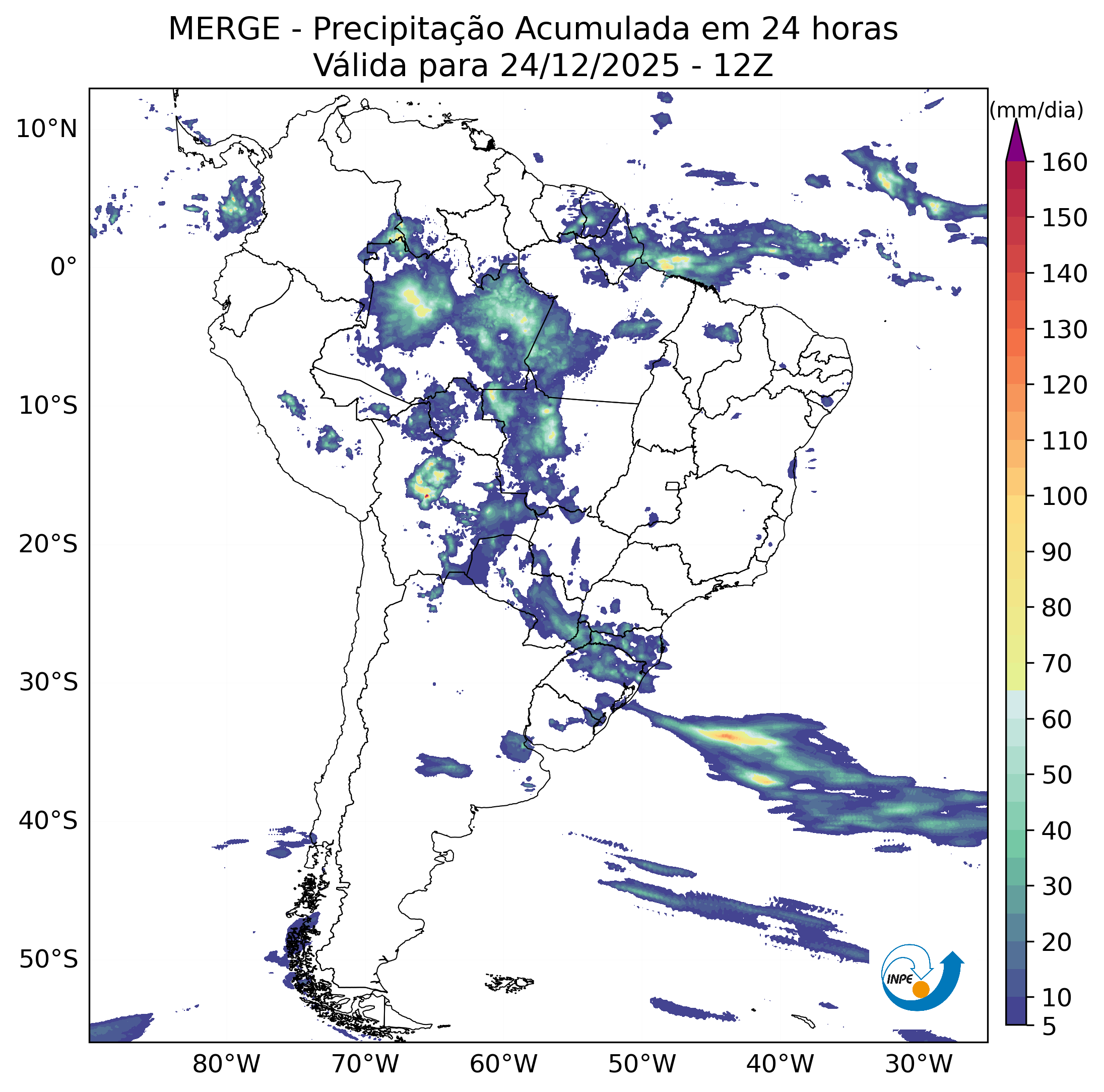 Preciptação Observada
