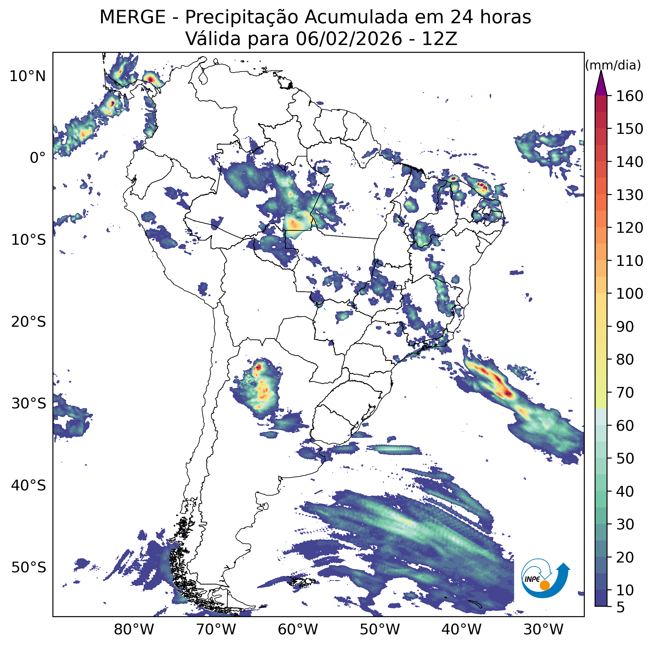 Preciptação Observada